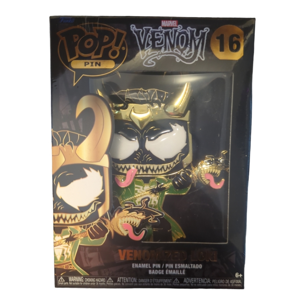 Marvel: Venomized Loki Funko Pop Pin